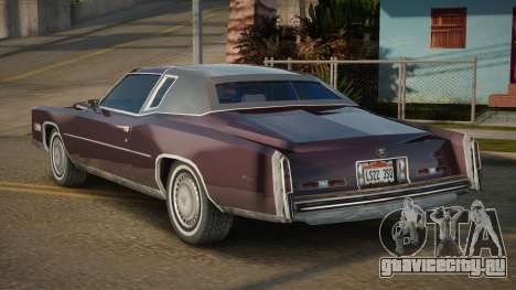 Cadillac Fleetwood Eldorado 76th для GTA San Andreas