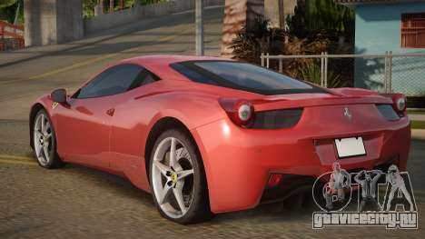 Ferrari 458 Italia Secrom для GTA San Andreas