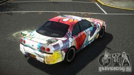 Nissan Skyline R33 Hikoshi S2 для GTA 4