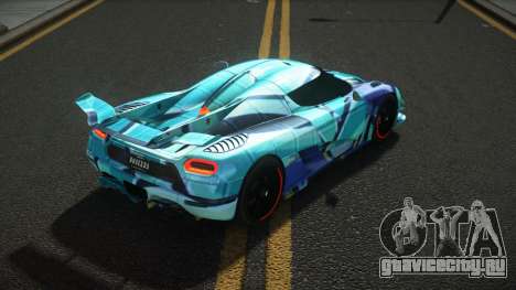 Koenigsegg Agera One Toshimy S11 для GTA 4