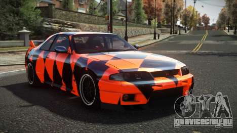 Nissan Skyline R33 Hikoshi S14 для GTA 4