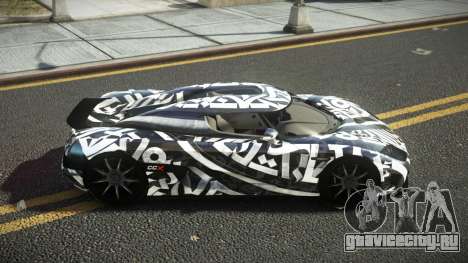 Koenigsegg CCX Tustrom S13 для GTA 4