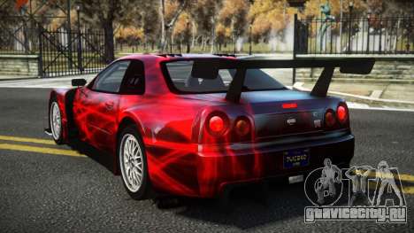 Nissan Skyline R34 Dibofas S7 для GTA 4