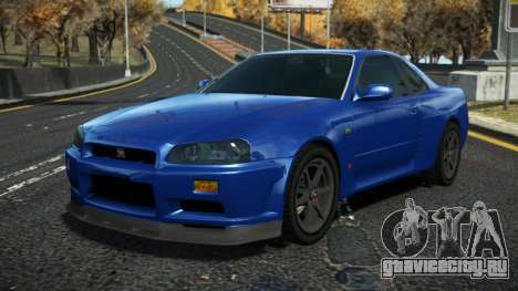Nissan Skyline R34 Daxey для GTA 4