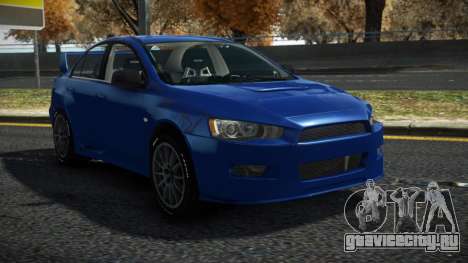 Mitsubishi Lancer Evo X Gune для GTA 4