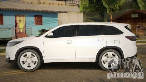 Toyota Highlander 2015 для GTA San Andreas