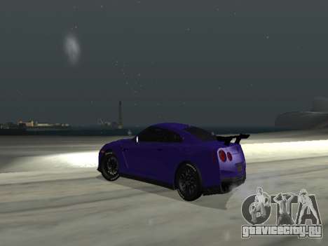 Nissan Skyline GTR r35 для GTA San Andreas