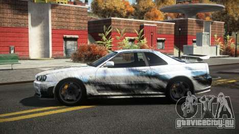 Nissan Skyline R34 Dezro S11 для GTA 4