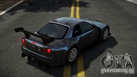 Nissan Skyline R34 Dibofas S13 для GTA 4