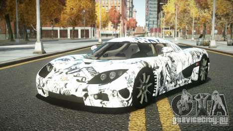 Koenigsegg CCX Tustrom S6 для GTA 4