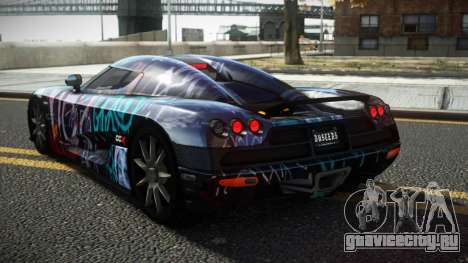 Koenigsegg CCX Tustrom S4 для GTA 4