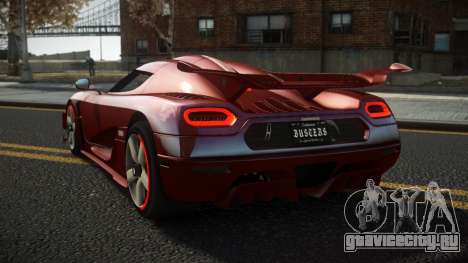 Koenigsegg Agera One Toshimy для GTA 4