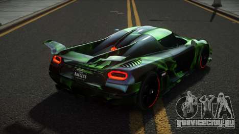 Koenigsegg Agera One Toshimy S8 для GTA 4