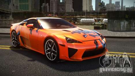 Lexus LFA Fibuna S11 для GTA 4