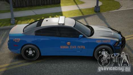 Georgia State Patrol 2012 Dodge Charger для GTA San Andreas