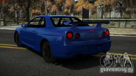 Nissan Skyline R34 Terihos для GTA 4