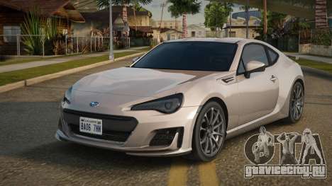 Subaru BRZ 2017 для GTA San Andreas