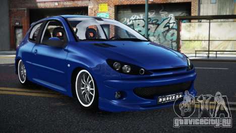 Peugeot 206 Bafuka для GTA 4