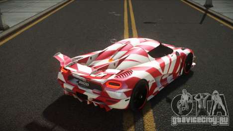 Koenigsegg Agera One Toshimy S5 для GTA 4