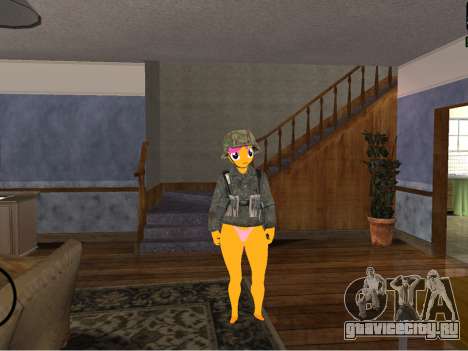 Scoots Anthro Nazi v1 для GTA San Andreas