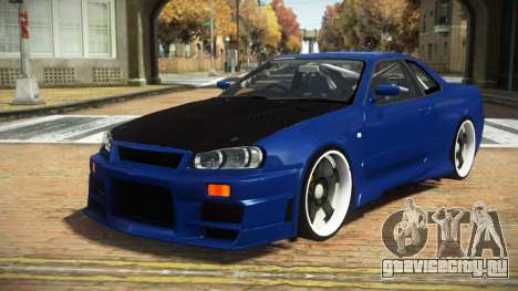 Nissan Skyline R34 Yoguda для GTA 4