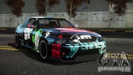 Nissan Skyline R33 Fahuz S4 для GTA 4