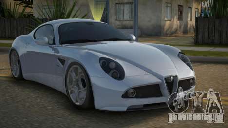 Alfa Romeo 8C Competizione V1.3 для GTA San Andreas