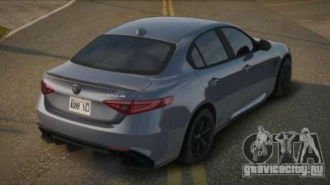 Alfa Romeo Giulia 17th для GTA San Andreas