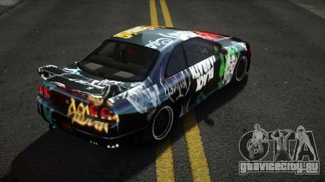Nissan Skyline R33 Fahuz S4 для GTA 4