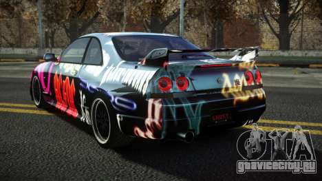 Nissan Skyline R33 Fahuz S4 для GTA 4