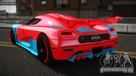 Koenigsegg Agera One Toshimy S3 для GTA 4