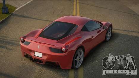 Ferrari 458 Italia Secrom для GTA San Andreas