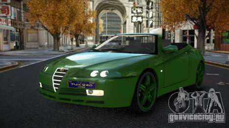 Alfa Romeo Spider Cober для GTA 4