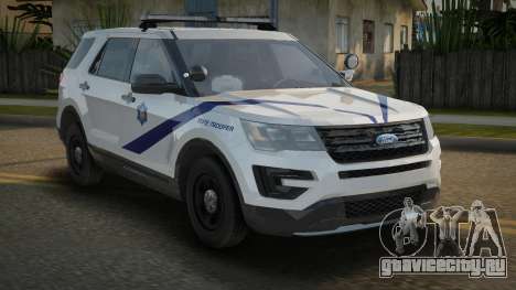 Arkansas State Police Ford Explorer 2016 для GTA San Andreas