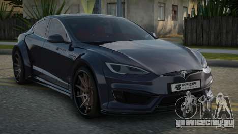 Tesla Model S P100 Expo для GTA San Andreas