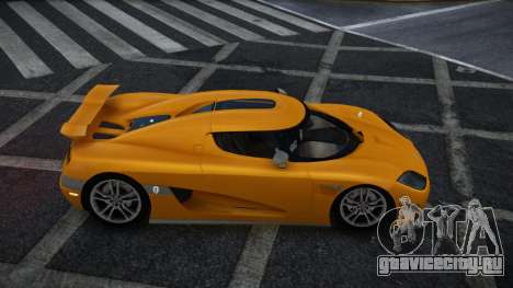 Koenigsegg CCXR Archivo для GTA 4