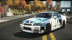 Nissan Skyline R34 Dezro S5 для GTA 4