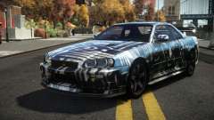 Nissan Skyline R34 Dezro S6 для GTA 4