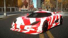 Koenigsegg Agera One Toshimy S6 для GTA 4