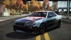 Nissan Skyline R34 Dezro S14 для GTA 4