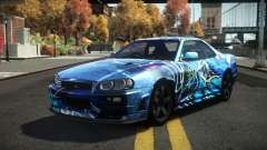 Nissan Skyline R34 Dezro S12 для GTA 4