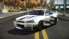 Nissan Skyline R34 Dezro S11 для GTA 4