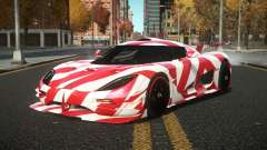 Koenigsegg Agera One Toshimy S5 для GTA 4