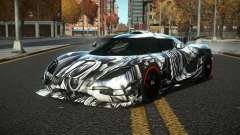 Koenigsegg Agera One Toshimy S4 для GTA 4