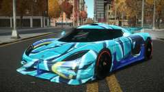 Koenigsegg Agera One Toshimy S11 для GTA 4