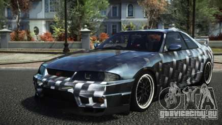 Nissan Skyline R33 Hikoshi S11 для GTA 4