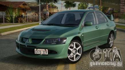 Mitsubishi Lancer Evolution VIII F-Sport для GTA San Andreas