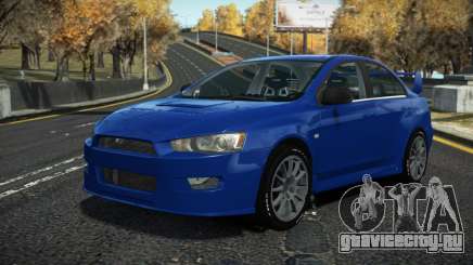 Mitsubishi Lancer Evo X Gune для GTA 4