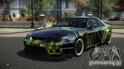 Nissan Skyline R33 Hikoshi S9 для GTA 4