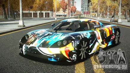 Koenigsegg CCX Tustrom S12 для GTA 4